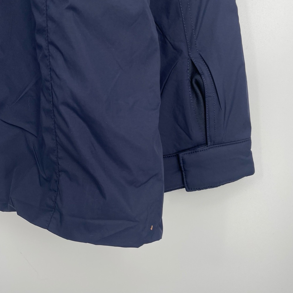 UNTUCKit Mens Long Sleeve Button Front All Weather Navy Luxury Jacket XL - Picture 8 of 11